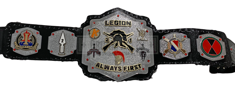 Legion Always First Custom Belt
