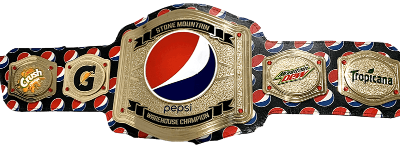 Pepsi Stone Mountain Printed Strap Award