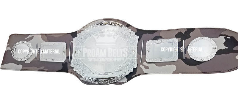 Prophet Camouflage Chrome Championship Belt