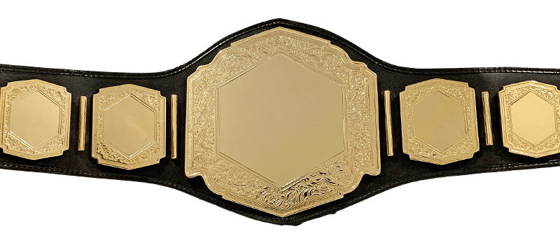 Wrestling Belt Template